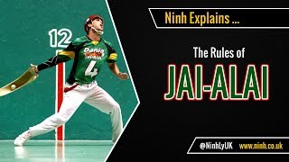 The Rules of Jai Alai  Cesta Punta  EXPLAINED [upl. by Kulsrud]