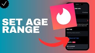 How to set an age range in Tinder [upl. by Bozuwa]