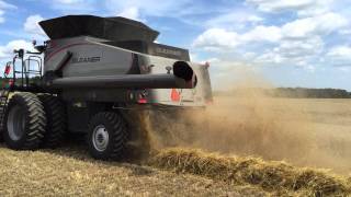 Gleaner S78 Northern IL Wheat Harvest 2015 [upl. by Nnylrefinnej]