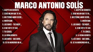 Marco Antonio Solís  Greatest Hits Full Album  Best Old Songs All Of Time [upl. by Aihc553]