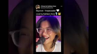 beyonce quotIrreplaceablequot cover by imkathleenanne🎙️singer beyoncé cover irreplaceable [upl. by Coppola125]