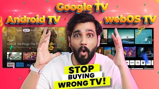 WebOS vs Google TV vs Android TV Which TV OS is Best in 2024  Honest Review  Hindi [upl. by Barram]