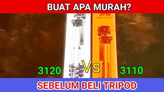 Tripod 3110 vs Tripod 3120 Black Apa bedanya [upl. by Kalmick]