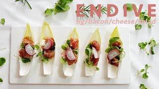 Homemade Endive finger food Appetizer recipe for Party  엔다이브 핑거푸드 에피타이저 for 홈파티 집들이 [upl. by Assenav680]