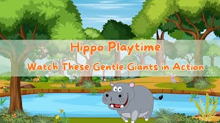 Hippo Playtime Watch These Gentle Giants in Action [upl. by Davilman807]