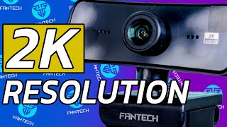 Fantech Luminous C30 Webcam  The First 2K Resolution Budget Webcam [upl. by Leerzej]