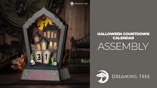 SVG File  Halloween Countdown Calendar  Assembly Tutorial [upl. by Nixon]