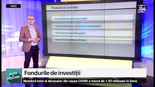 Principalele avantaje și dezavantaje ale fondurilor de investiții  Digi24 Banii în mișcare [upl. by Arnaud]