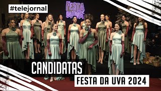 Conheça as candidatas a Rainha e Princesas da Festa da Uva 2024 [upl. by Eadmund176]