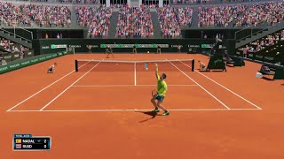 Nadal V Ruud Roland Garros 2022 Final  AO Tennis 2 [upl. by Kissie20]