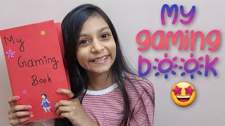 My gaming book from paper gaming book forkids projectactivity homemade gaming book [upl. by Adnilem]