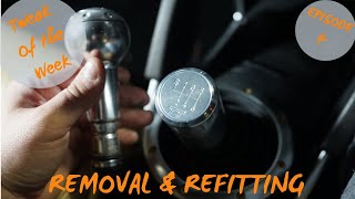 How To Remove amp Replace an Audi TT Gear Knob [upl. by Etra517]