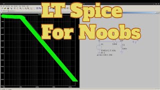 LTSpice for Beginners Simulating Time and Frequency Domain of a Filter [upl. by Whiffen]