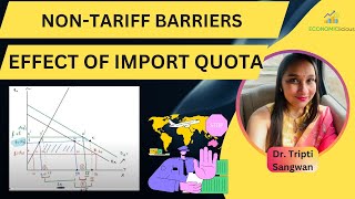 International Economics  Lesson 26  NonTariff Barriers  New Protectionism  Import Quota Effect [upl. by Hebel515]