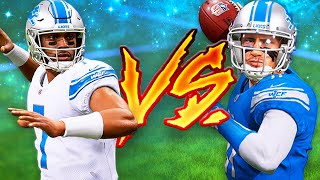 The Battle for QB1  Detroit Lions Franchise Madden 22 [upl. by Maguire]