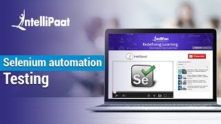 Automation Testing  Selenium Tutorial  Selenium IDE  Selenium Webdriver  Intellipaat [upl. by Saisoj357]