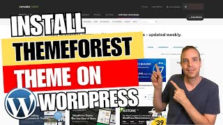 Install A Themeforest Theme On Your WordPress Website 🔥🚀 [upl. by Guthrey593]