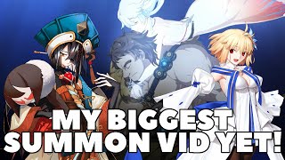 FGOs 7th Anniversary Summons Destiny Summon GSSR and Arcueid Summons My BIGGEST SUMMON VID YET [upl. by Annaig]