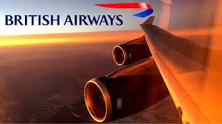 British Airways  747400  London Heathrow ✈ Phoenix Sky Harbor  Club World [upl. by Black]