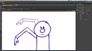 Overlapping Action when Raising an Arm  Flash CC Tutorial [upl. by Clementius]