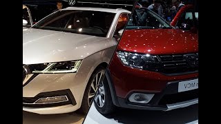 Dacia Logan MCV 2020 vs Skoda Octavia Combi 2020 [upl. by Marella642]