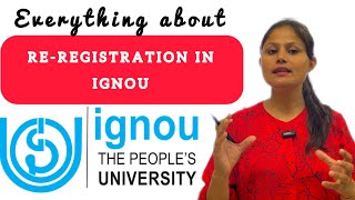 Re registration in ignou reregistration ignou ignoumapsychology [upl. by Omidyar906]