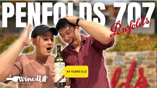 Tasting 44 Year Old Penfolds 707 [upl. by Yelknirb290]