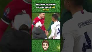 ¡Casemiro DESATA SU FURIA contra Milner 🟥 POLÉMICA en la Champions Casemiro [upl. by Karlene]