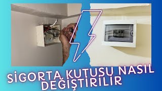 sigorta kutusu değiştirme [upl. by Ylrad]