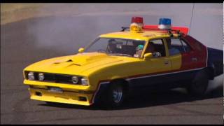 Mad Maxs Yellow Interceptor Burnouts [upl. by Ackley59]