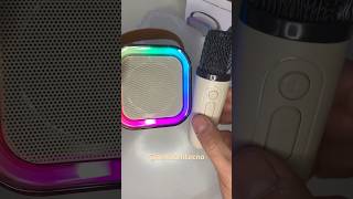 Unboxing parlante k12 inalambrico con microfono asmr [upl. by Godwin866]