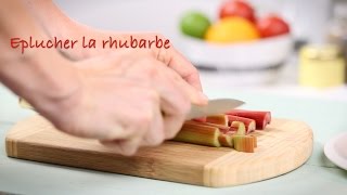 Eplucher la rhubarbe [upl. by Siocnarf]