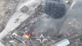 Belgorod Update Pantsir Intercepts a Building Rocket Engine Factory Hit Ammo Dump Destroyed [upl. by Atteuqihc]