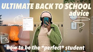 PREPARING FOR BACK TO SCHOOL 📚 how to be the perfect student study tips time management amp advice [upl. by Schach]