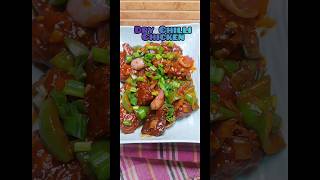 Dry Chilli Chicken🐔🐓🐤 shortsviral shortvideo ytshorts ytshort reels food [upl. by Airotnes]