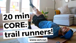 20 minute  CORE routine for Trail  ULTRA Runners [upl. by Eednarb]