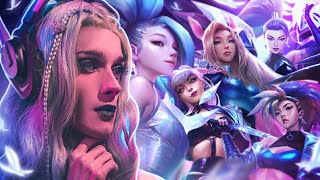 REAGINDO ÀS KDA ALL OUT E A SERAPHINE FALANDO SOBRE A ESTÉTICA DAS SKINS  ZAHRI REACT 11 [upl. by Armin]