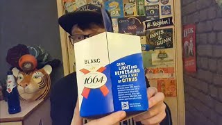 Jordys Beer Reviews Kronenbourg 1664 Blanc [upl. by Peppy]