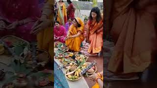 Chath puja trending viralvideo ytshorts [upl. by Kerwinn]