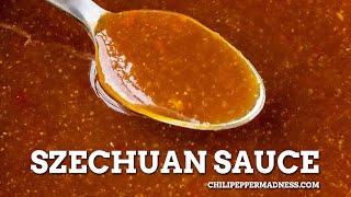 Szechuan Sauce Recipe  Chili Pepper Madness [upl. by Eedyak]