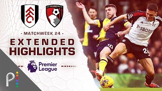 Fulham v Bournemouth  PREMIER LEAGUE HIGHLIGHTS  2102024  NBC Sports [upl. by Mehalek107]