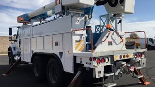 2012 Altec AM55 wJib 60 Bucket Body Only [upl. by Eenaej239]