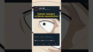 Naruto vs Kakashi Rasengan vs Rasenshuriken [upl. by Babita]