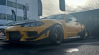 LZworldtour Ireland Day 1 Car Show and Day 1 Drifting practice ireland mondellopark nightride [upl. by Hilbert]