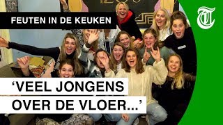 Wauw 37 vrouwen in één studentenhuis  FEUTEN IN DE KEUKEN 02 [upl. by Acinaj]