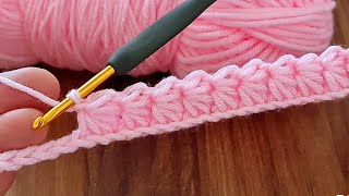 Beginners are here Very easy to make Very beautiful crocheted pattern baby blanket [upl. by Idolah]