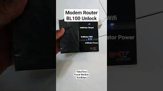 Modem Router BL100 Unlock modem modem4g modemmurah modembekas modemunlock unlock bl100 route [upl. by Eeslehc]