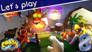 Crash Bandicoot 3 Warped PS1  lets play 100  partie 8 [upl. by Aramois]