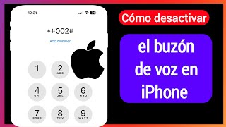 Cómo desactivar el buzón de voz en iPhone  Cómo desactivar el buzón de voz en iPhone [upl. by Yeliw]