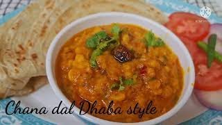 Dhaba style dal tadka  Chana masala dal recipe  new  shabbyskitchen7 dhaba [upl. by Trilby]